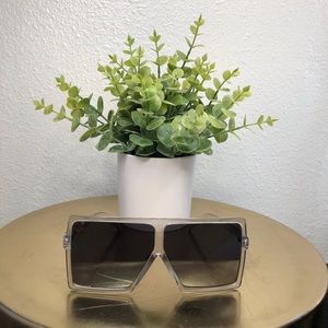 Clear Frame Blackout Shades